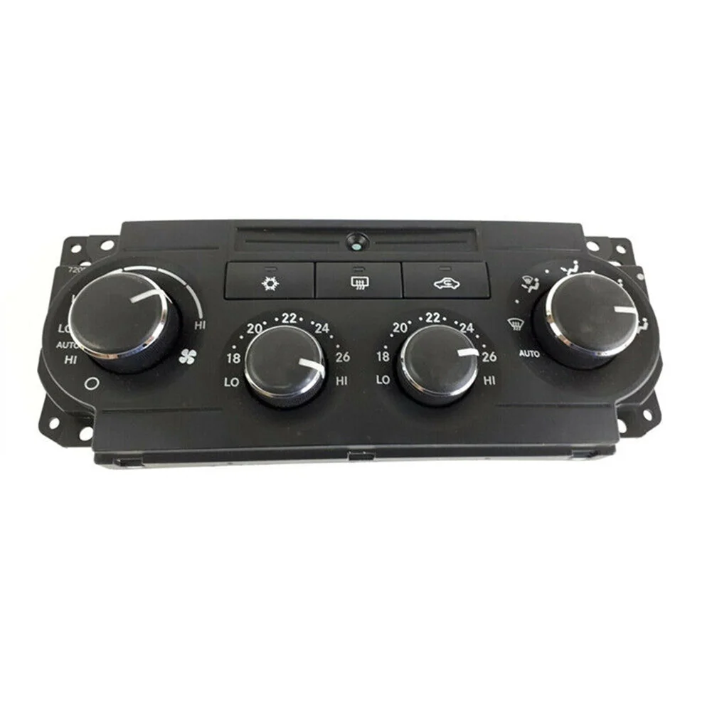

Control Panel A/C Heater Climate Replacement Spare Switch Button 1pc 55111872AA 55111872AB Black For 300C 05-10