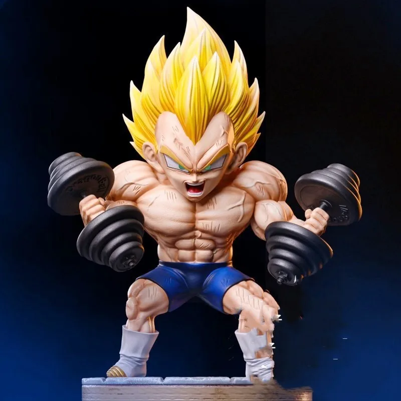 

17cm Dragon Ball Z Vegeta Fitness Figure Dbz Model Bodybuilding Series Figurals Anime Statue Figurine Collection Birthday Gifts