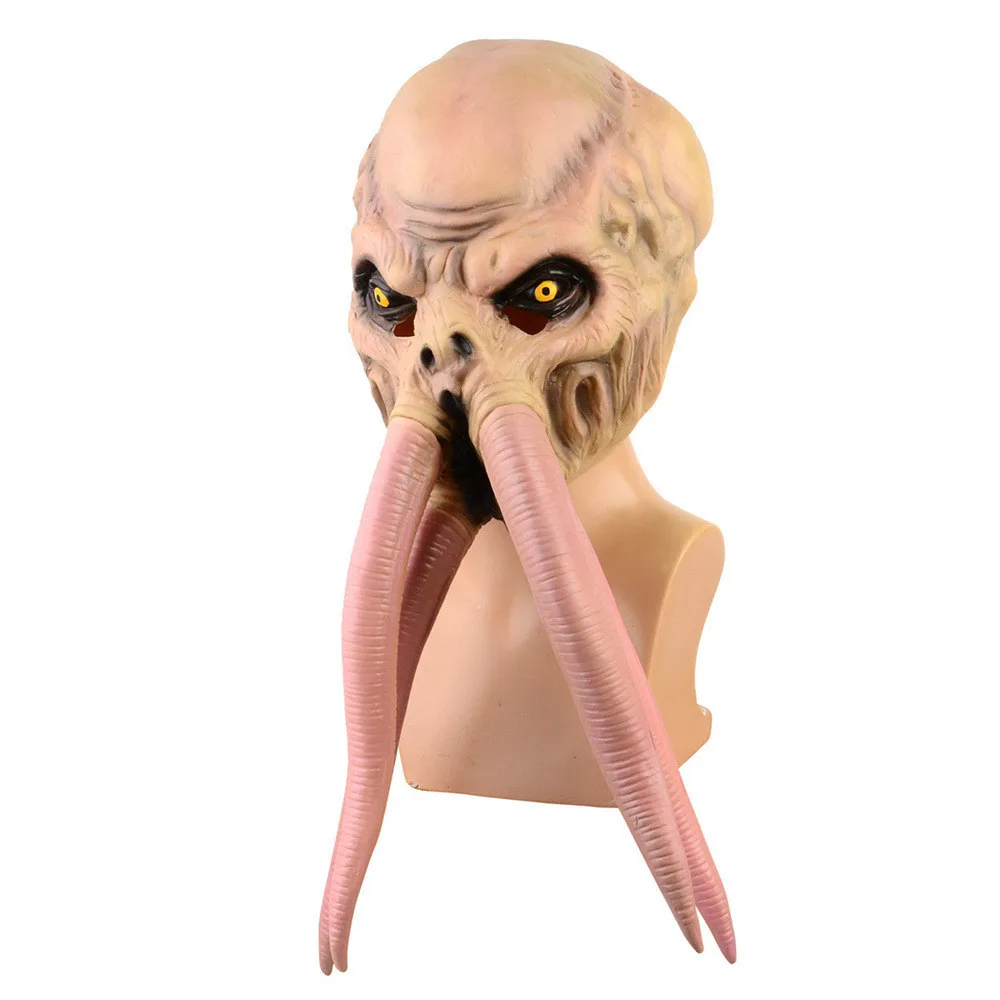 Illithid маска головной убор страшная фотография для Хэллоуина