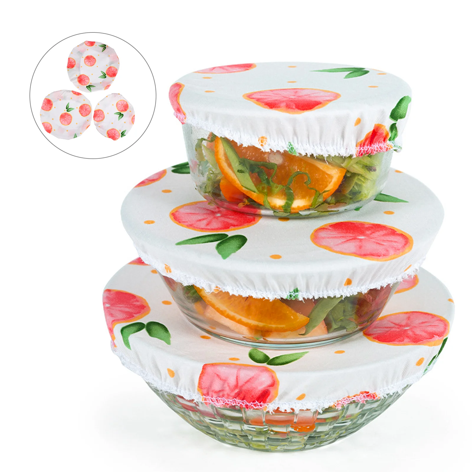 

Covers Bowl Elastic Reusable Cover Lids Cotton Stretch Storage Fabric Cloth Wrap Lid Dish Stretchy Wraps Bowls Washable
