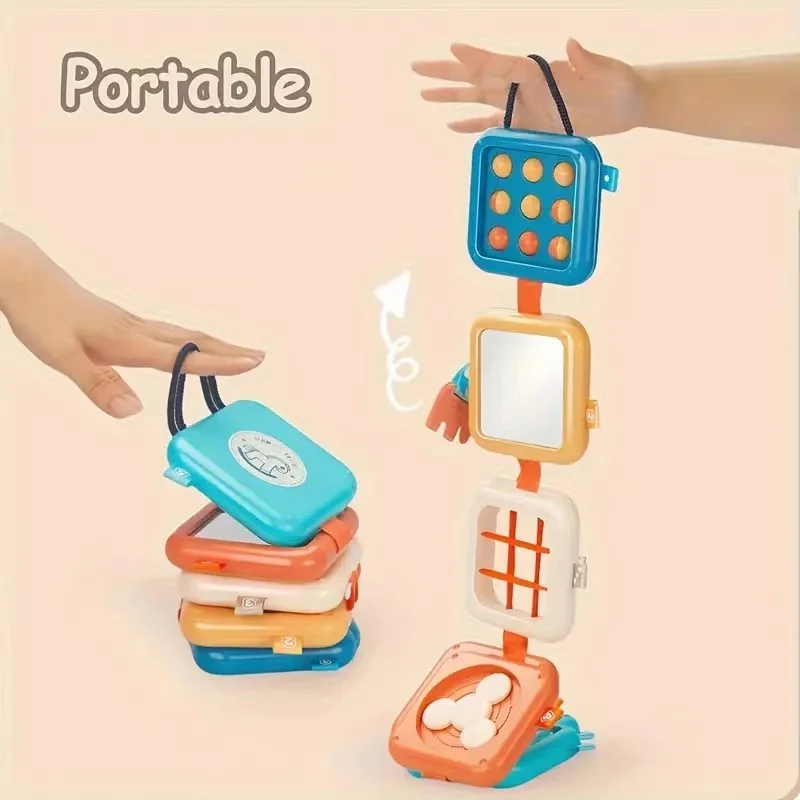 Игрушки Монтессори влекательная занятая доска детский кубик для занятий