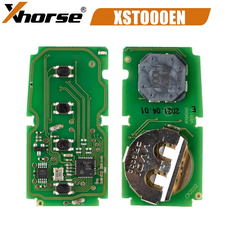 

Xhorse XM Smart Key PCB XSTO00EN для Toyota TOY-T универсальный смарт-ключ с поддержкой повторного генератора