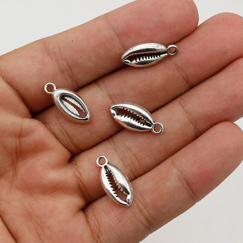 50 шт./партия, подвески из цинкового сплава, 18 х7 мм