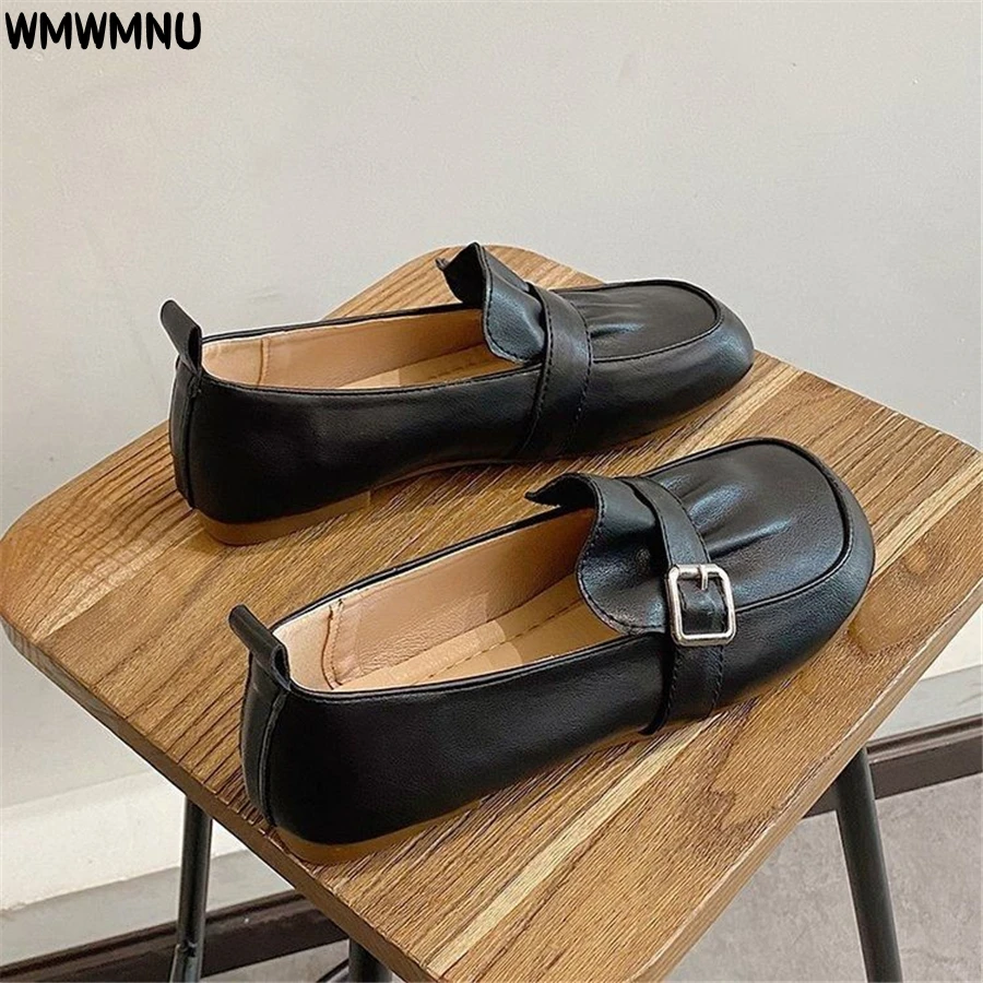 

Женские туфли без шнуровки, винтажные мягкие лоферы на платформе, дышащая светильник, весна, 2020