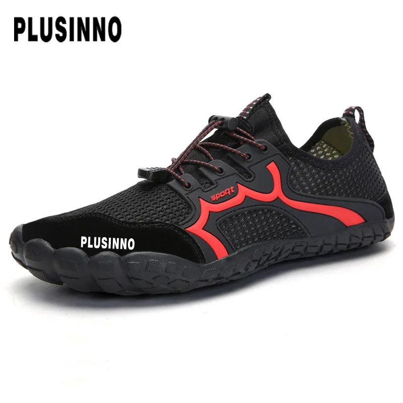 

PLUSINNO Outdoor river tracing waterproof sports mountaineering beach shoes men and women breathable non slip summer swimming