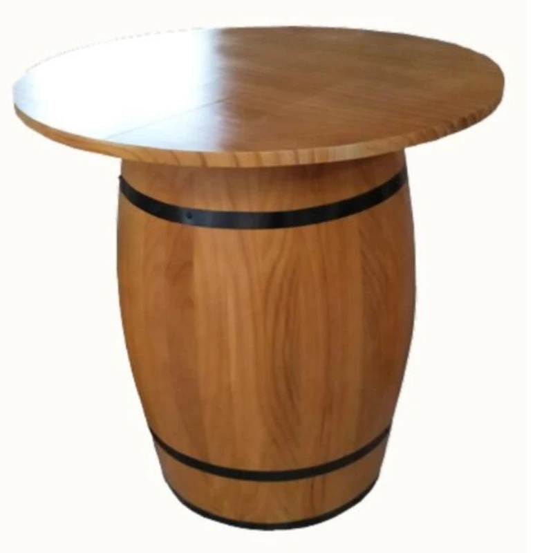 

New design wine barrel table set for yard