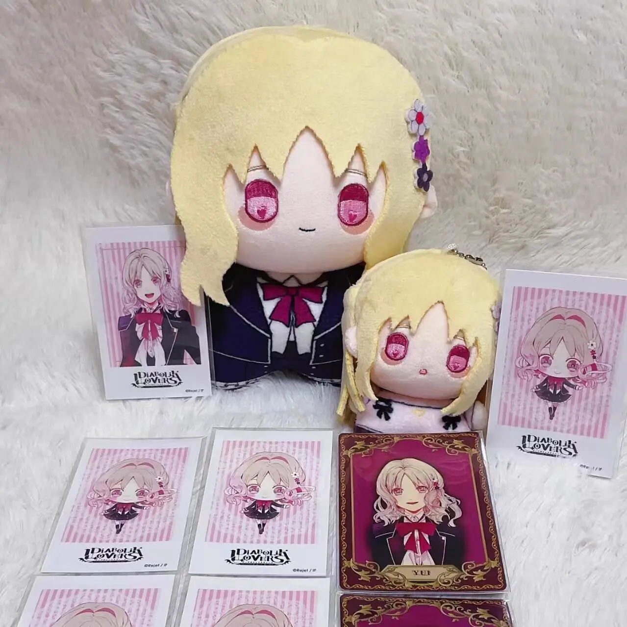 Фото Плюшевая игрушка-брелок «Аниме Diabolik Lovers Комори Юи» из хлопка, фигурка Нуну, подарок на день рождения, Хэллоуин, для ролевых игр, кавайный стиль №5