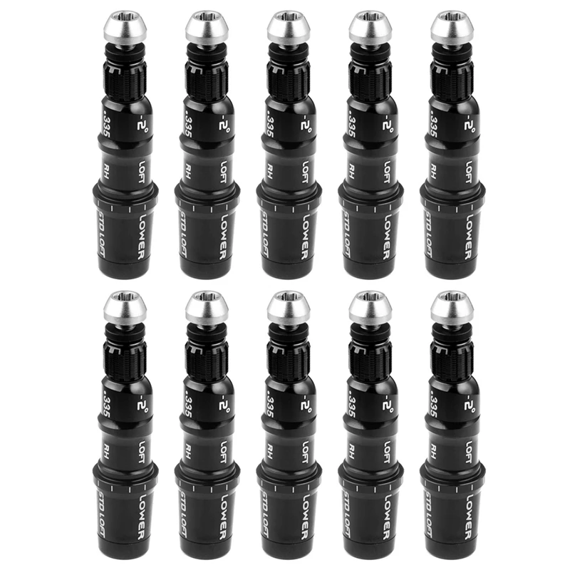 

10X 2017 .335 Tip Golf Club Adapter For Taylormade M1, M2, R15, Sldr, R1 Driver