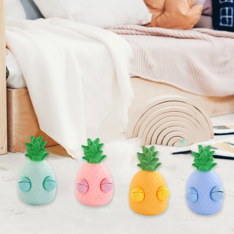 Fidgets TPR Игрушка Сногсшибательная Распаковывающая Ананас Взрослая Сжимаемая