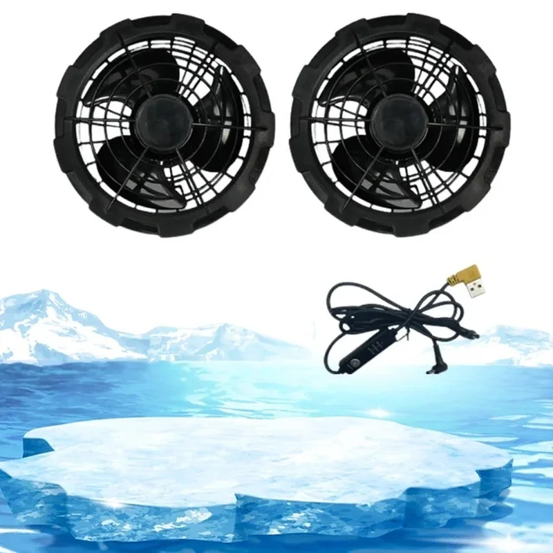 Охлаждающий жилет с вентилятором для льда термостойкая одежда кондиционером