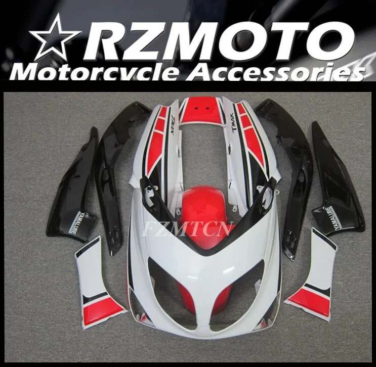

Новый комплект обтекателей из АБС-пластика, подходит для YAMAHA T-Max 500 2001 2002 2003 2004 2005 2006 2007 01 02 03 04 05 06 07, комплект кузова красного и белого цвета