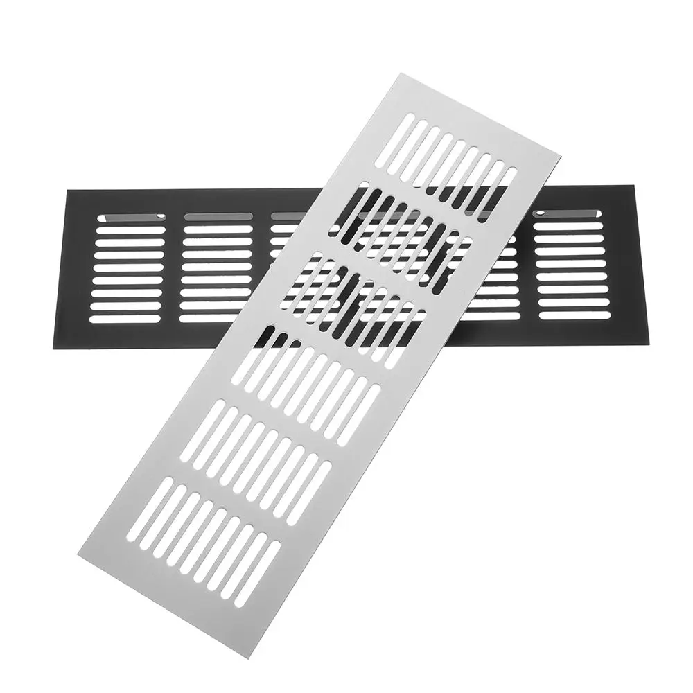 

8Sizes Aluminum Alloy Closet Shoe Wardrobe Mesh Hole Cover Cabinet Air Vent Ventilator Grille Decor Cover Hardware Daily Tools