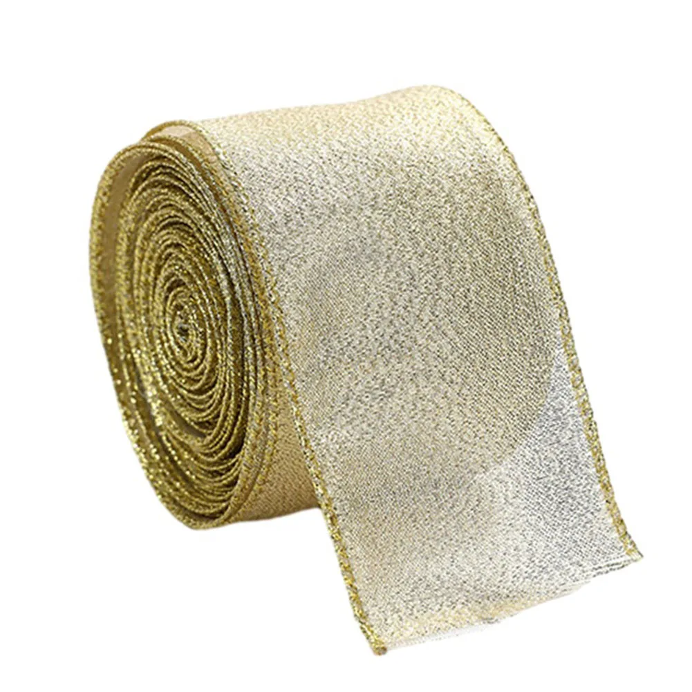 

Christmas Ribbon DIY Wrapping Christmas Tree Ribbon Wreath Bows DIY Imitation Hemp Ribbon New Year Merry Christmas Decoration