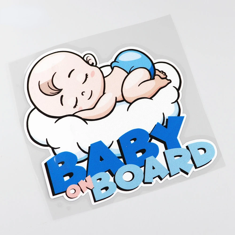 

Creativity Baby ON Board Car Sticker Sleeping Baby Pvc Decal Lovely 14.1CMX13.6CM
