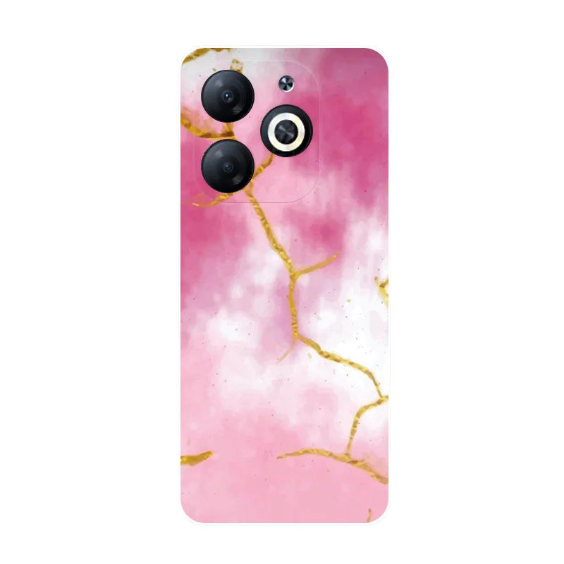 Чехол для Infinix Smart 8 чехол Мягкая силиконовая накладка на заднюю панель с