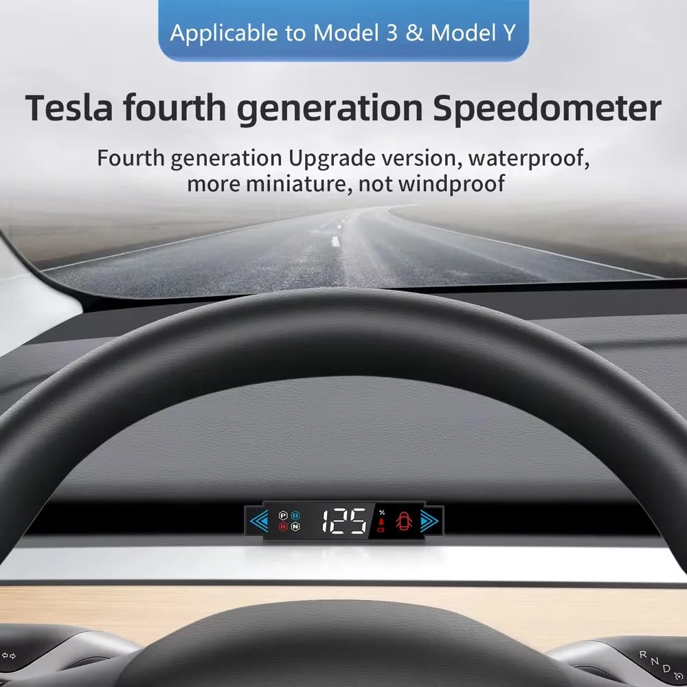 Дисплей на лобовое стекло для Tesla Model 3 модель Y специальный спидометр TESLA