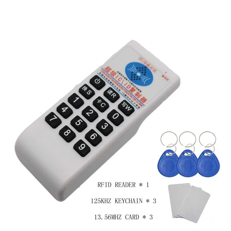 

Rfid Access Card Writer 125khz ID Reader 13.56mhz Duplicator For Access Control Card Duplication
