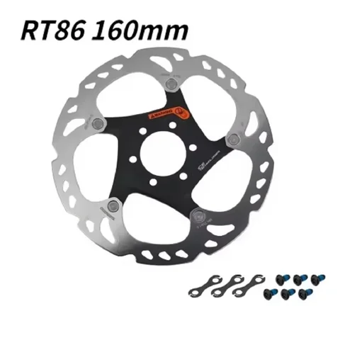 SHIMANO XT SM RT86ouvre de punto de hielo disco freno 6 перно M8000 disco de bicicletas de montaña SHIMANO RT86 160MM