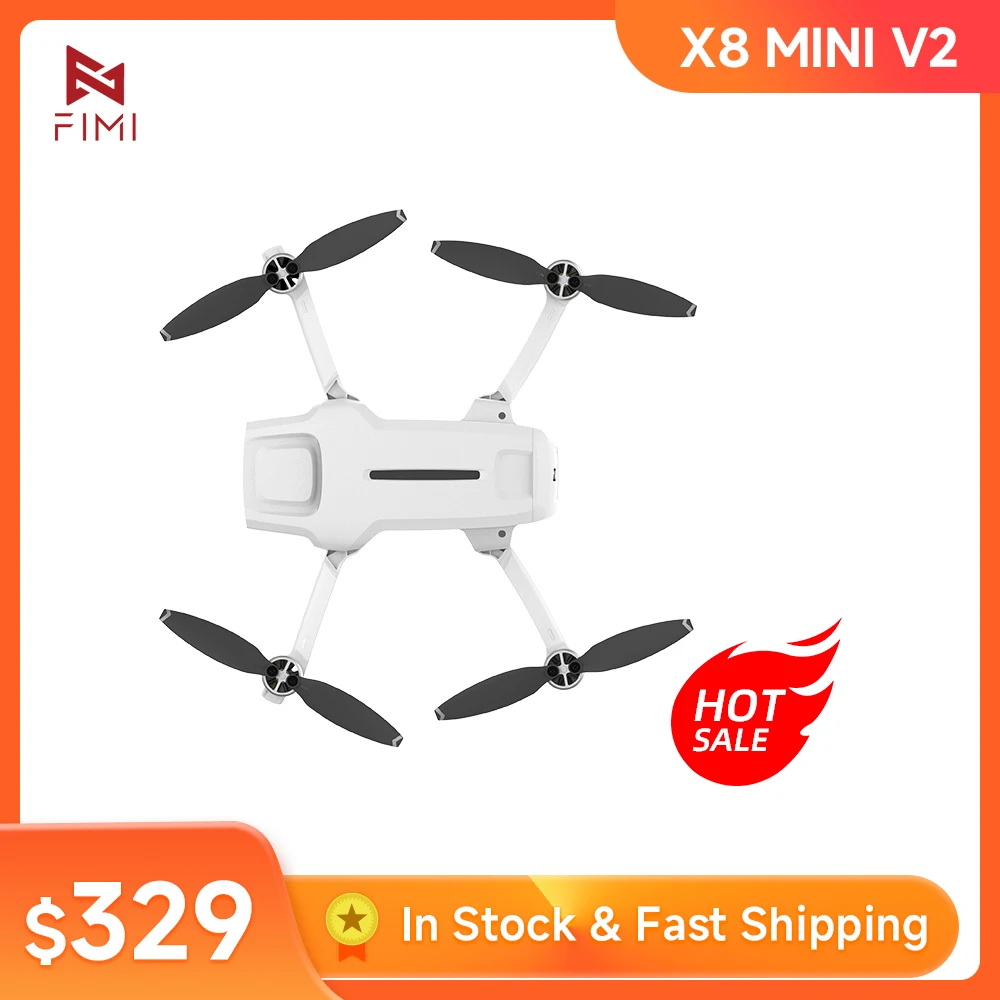 FIMI-Mini Dron X8 con cámara 4k, helicóptero con control remoto,...