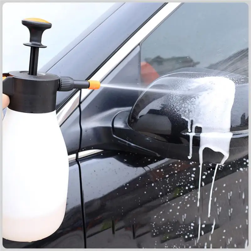 

Large Capacity 1.5 Liters Car Wash Foam Spray Can Manual PA Cleaning Spray Air Pressure Type High Pressure Car Wash Pot