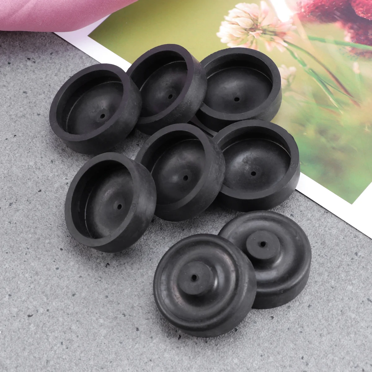 

5 Pcs A5 Silica Gel Aquarium Air Pump Pump Membrane Pump Accessories for Fish Tank Aquarium (Inner Diameter 3 Compressor 220v