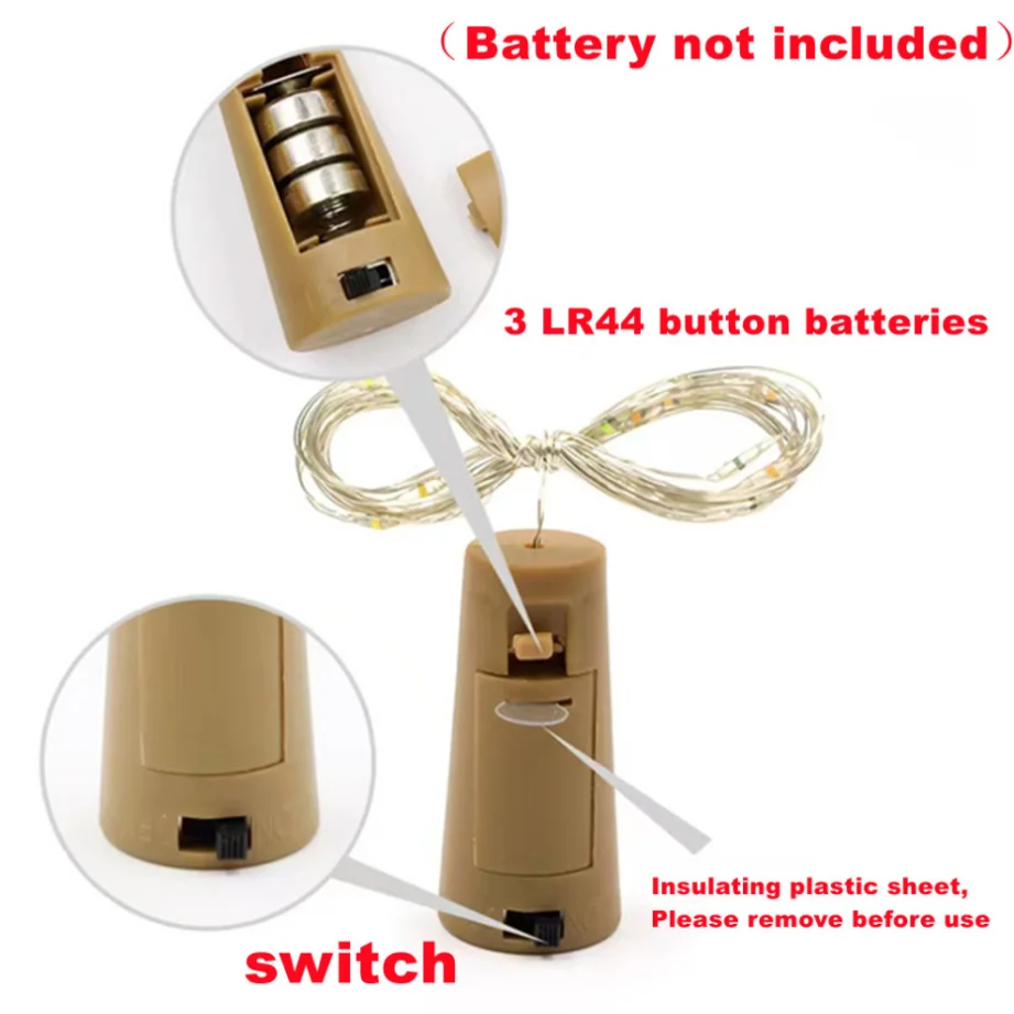 Рисунок 2 - сказочные мини-гирлянды с пробкой