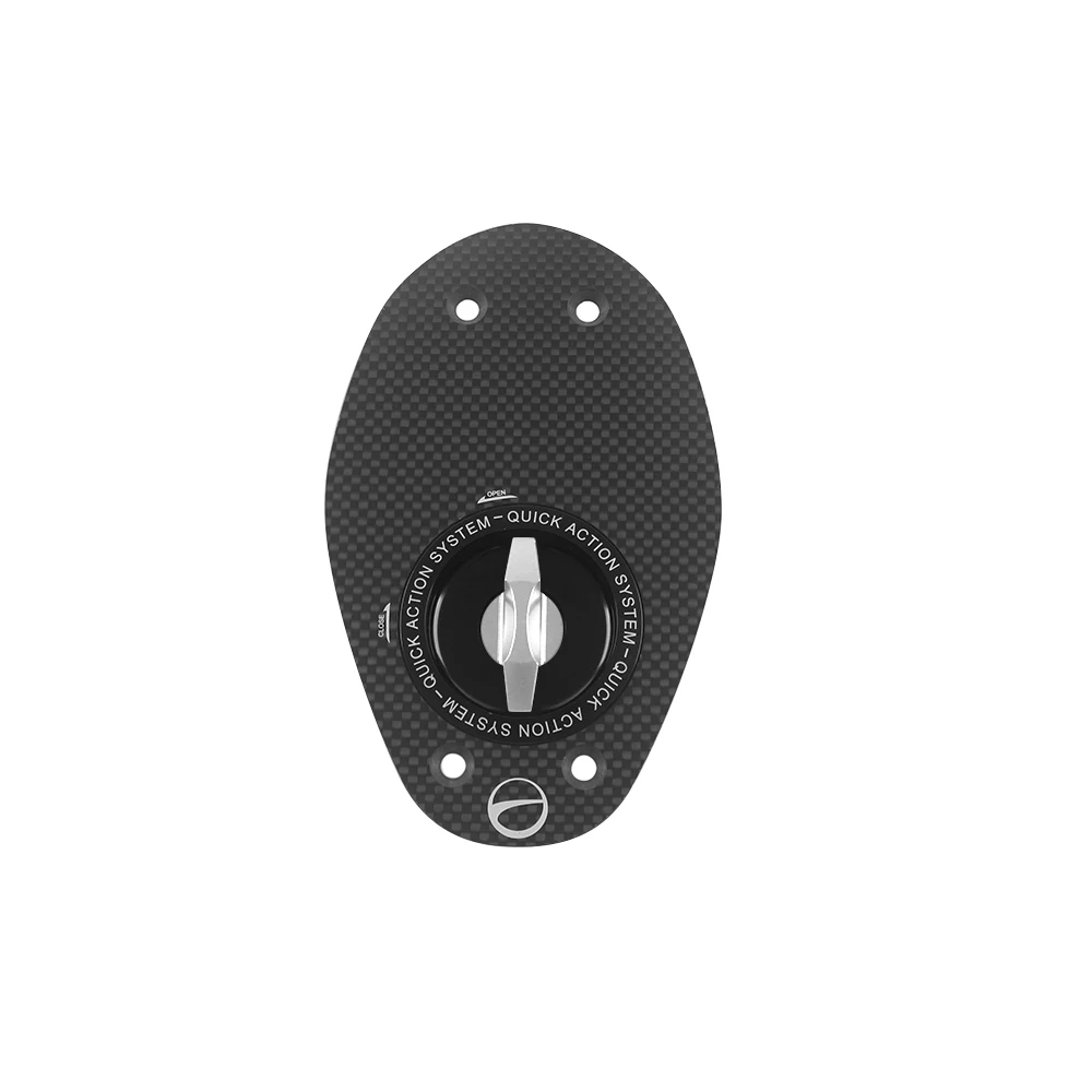 «Carbon Fiber Motorcycle Keyless Quick Release Tank Fuel Gas Fuel Caps