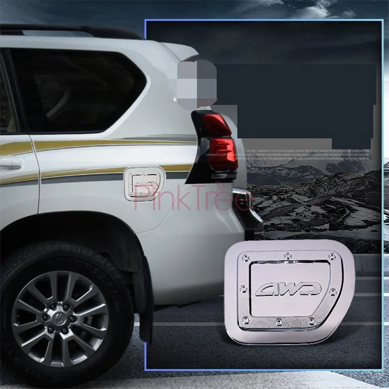

Аксессуары для Toyota Land Cruiser Prado LC150 150 2010-2019 хром крышка топливного бака SUV Стайлинг