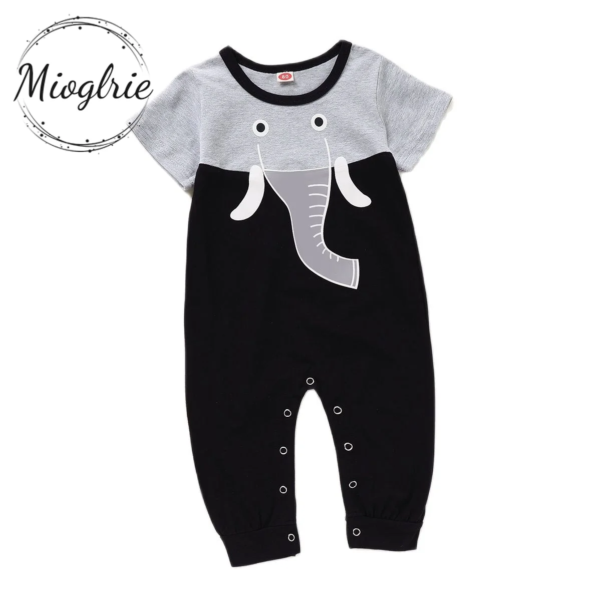 

Cartoon Elephant Baby Clothes Girl Boy Summer Romper Short Sleeve Baby Jumpsuit for New Born Girls Clothes Baby Newborn Clothing