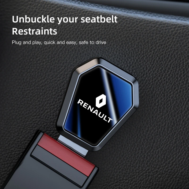 Автомобильная пряжка на сиденье и заднее для Renault Clio Megane аксессуары пряжки ремня