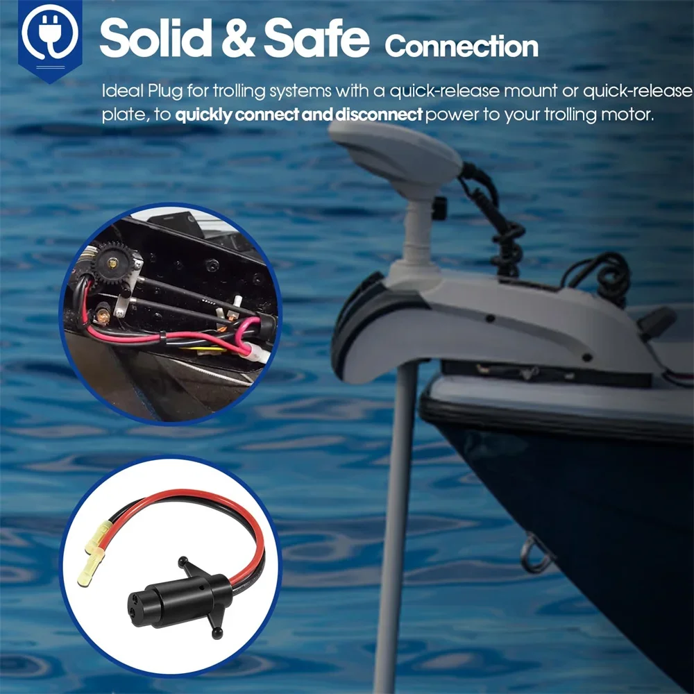 14365-6 Штекерный Троллинговый моторный разъем для лодки быстрое подключение мотор