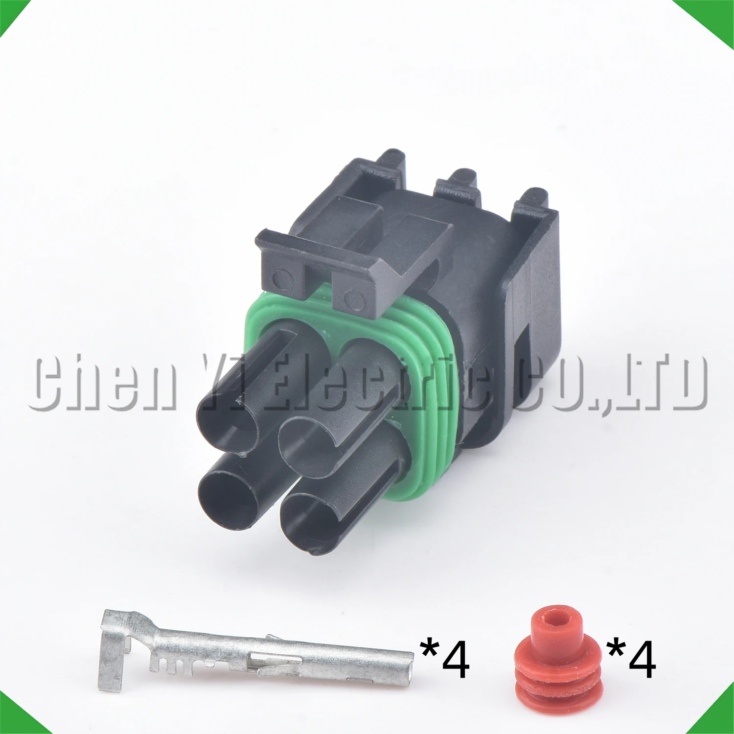4-контактный усиленный уплотнитель серии 2,5, гнездо, штекер, автоматический разъем, корпус, электрическая проводка, гнездо 12015798 12015024