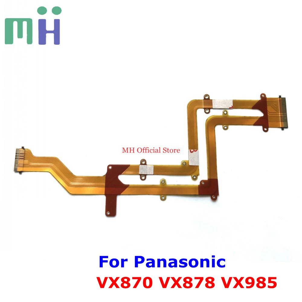 

Скопируйте новый VX870 VX878 VX985 LCD шарнирный гибкий кабель экрана дисплей FPC для фотоаппарата Panasonic HC-VX870 HC-VX985 запасные части для камеры