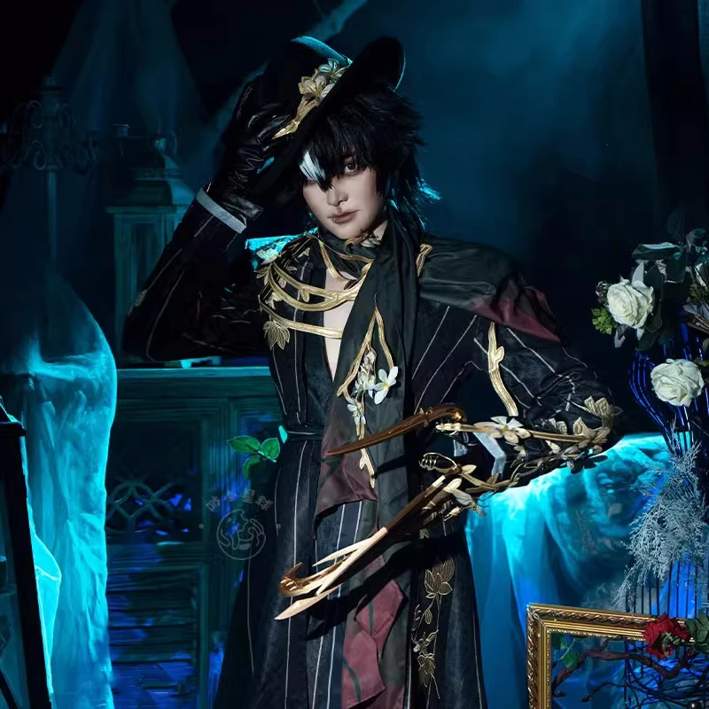 Джек Косплей Игра Identity V the Ripper Cos Аниме Женская Мужская Модная Униформа Одежда Для