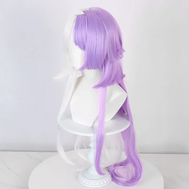 Аниме Bungou Stray Dogs Косплей 100 см Длинный Sigma Парик Фиолетовый Белый Парики