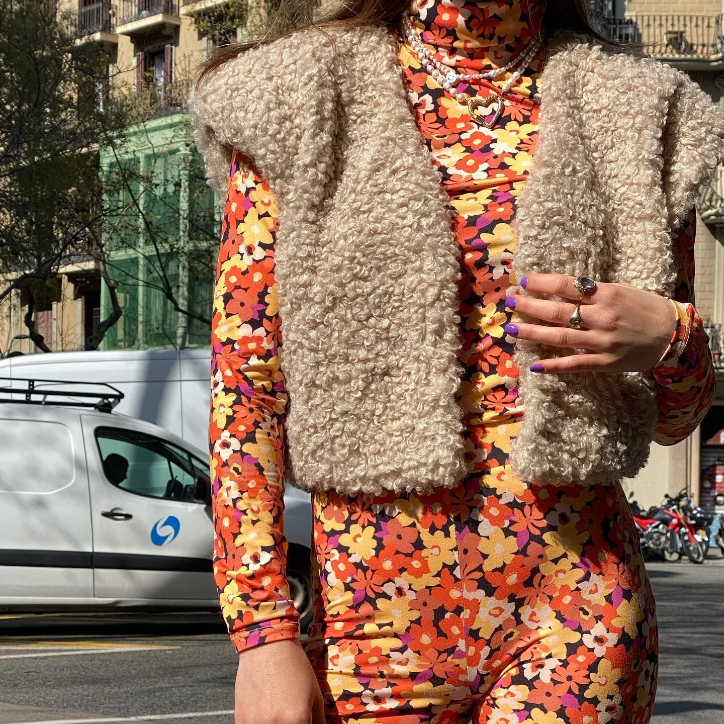 Personalized Fashionable Lambswool Fashion Autumn Models Short Vest Women with Warm Cardigan Short Jacket