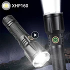 Xhp160 сисветильник тактическая вспышка Тип C перезаряжаемые фонарики из алюминиевого сплава зум сисветильник вспышка портативный свет s