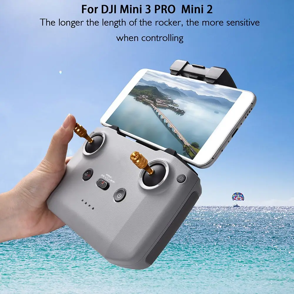 

Универсальный пульт дистанционного управления для DJI Mini 3 PRO/Mini 2 из алюминиевого сплава