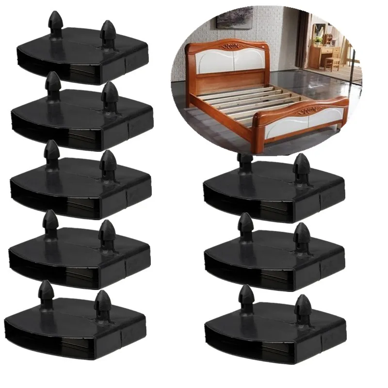 Plastic Bed Slat End Caps Holders Wooden Slats Bed Base Holding Securing Bed Furniture Replacement Accessories Pack of 10/20pcs