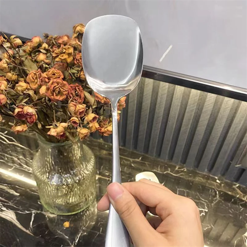 Ложка для овощей из нержавеющей стали дырявая ложка кастрюля лопатка жарения