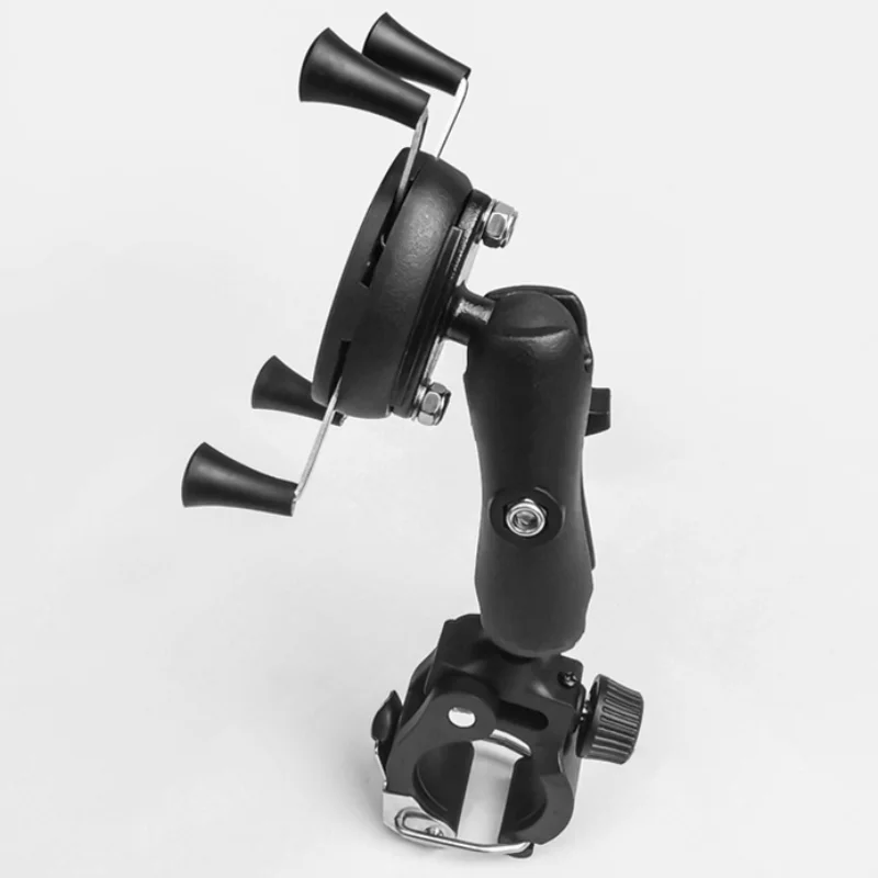 65mm 95mm Anti-theft Short Long Double Socket Arm for 1 inch Ball Bases for Go-pro Camera Bicycle Motorcycle Phone Holder images - 6