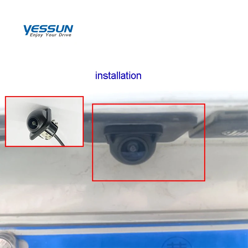 

Yessun 1280*720P Rear View Camera For Kia Rio X RIOX 2021 2022 2023/CCD/Night Vision/ AHD Backup Reverse Parking Camera