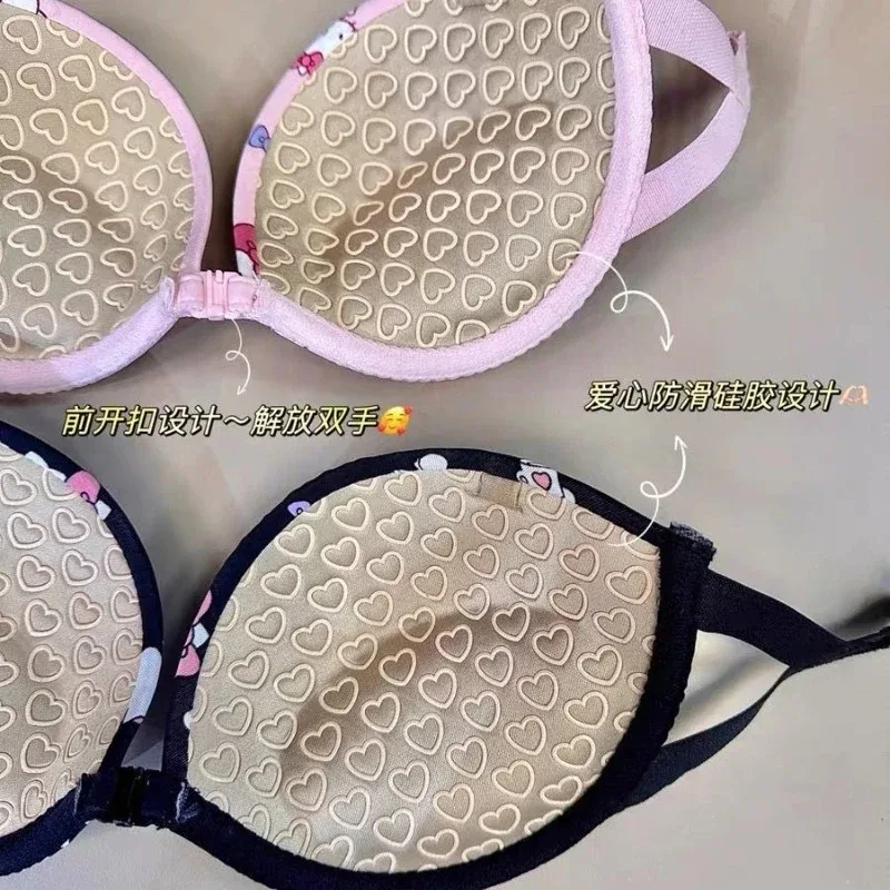 Комплект нижнего белья Hello Kitty в японском стиле милое нижнее белье с пуговицами