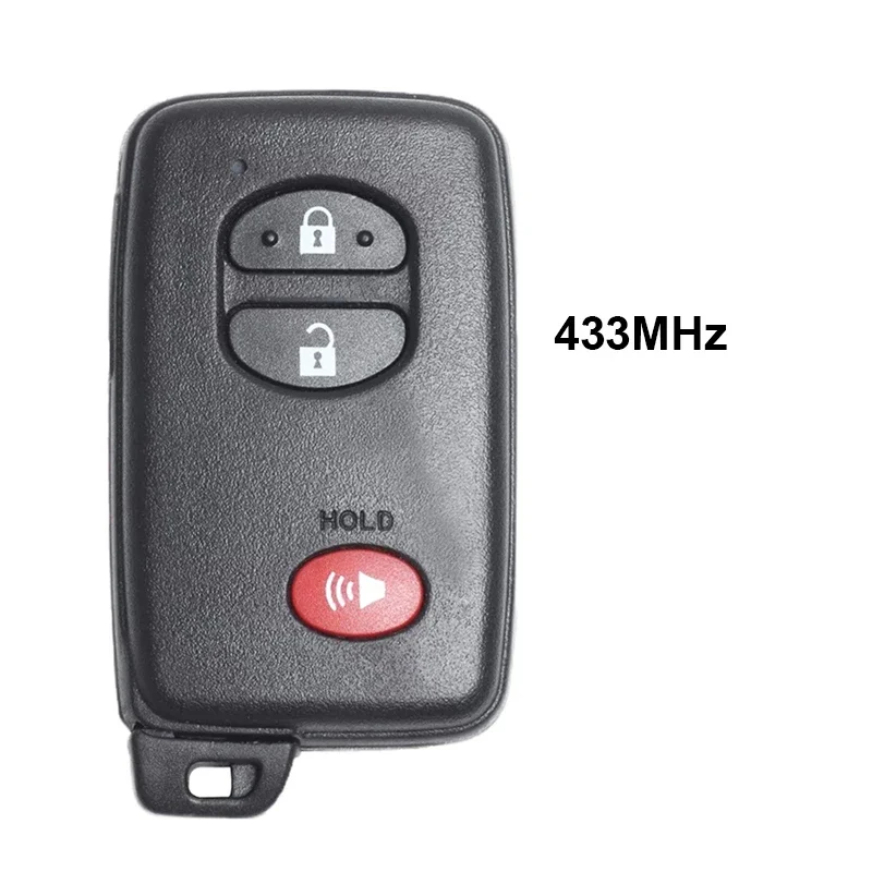 

Smart Prox Remote Key 2 + 1B 5290, плата 315/433/314,3 МГц для Toyota Venza Prius P/N: 89904-47230 89904-47370 FCC: HYQ14ACX