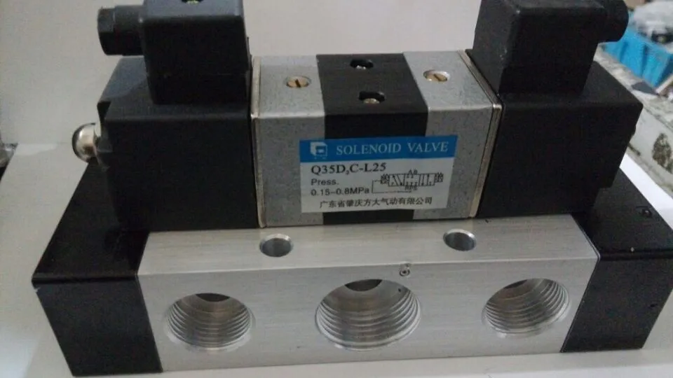 Электромагнитный клапан Q35D2C-L25 трехпозиционный пятипозиционный электронно
