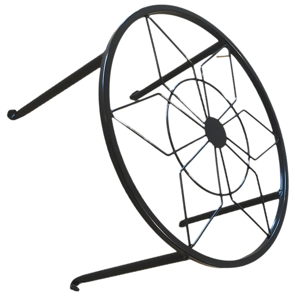 

Metal Flower Pot Stand Indoor Stands Front Plants Flowerpot Rack Rustic Iron Holder Tall Shelf Garden Pots Planters Black Color
