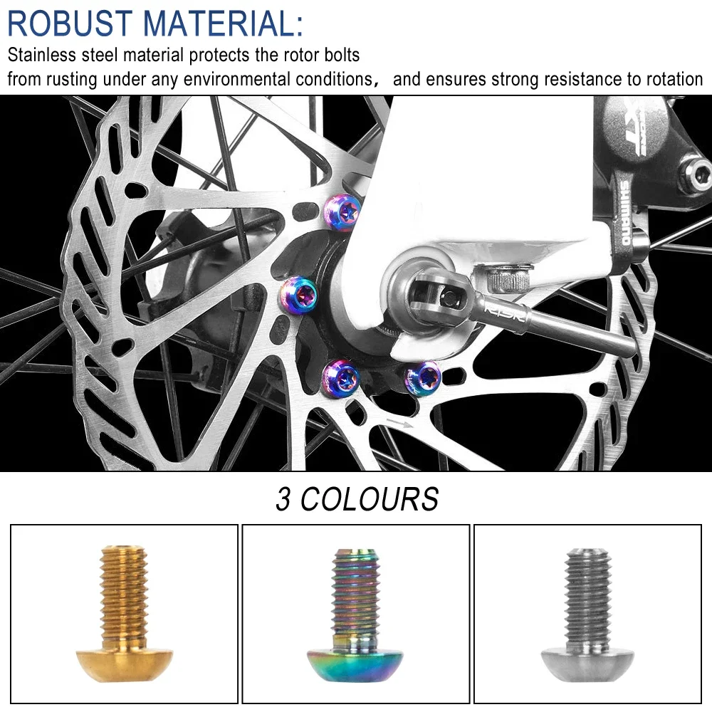 Титановый фиксирующий дисковый тормозной ротор T25 болт для Dualtron/Kaabo/KUGOO G2