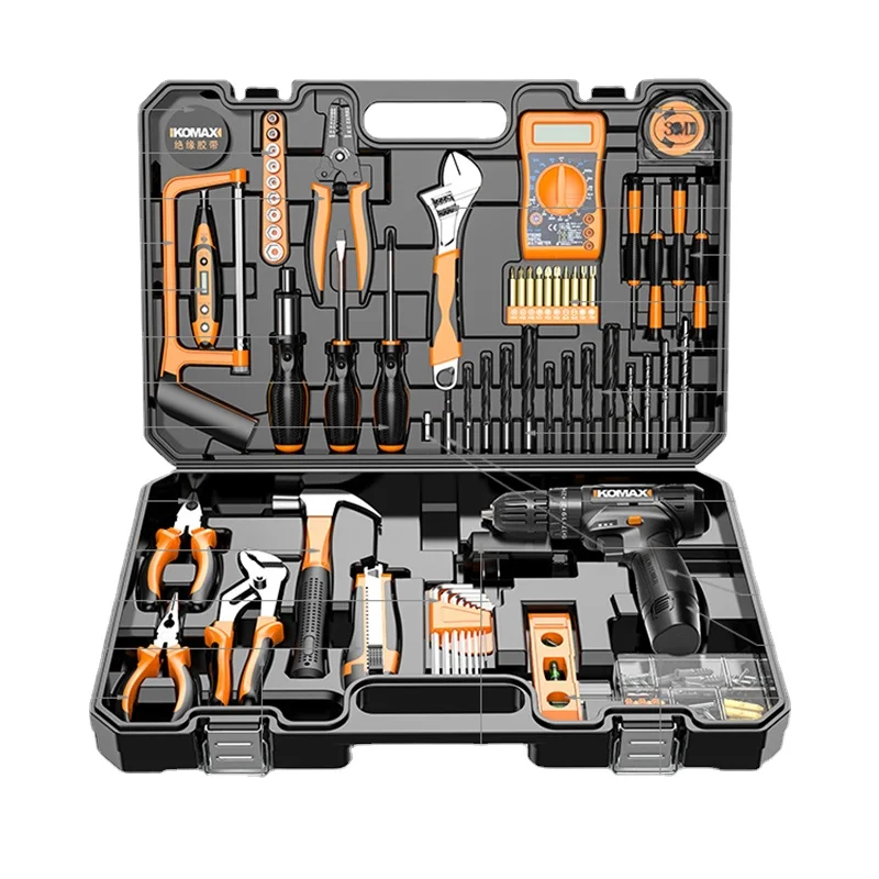 Professional Tool Box Mechanic Suitcase Instrument Complete Multifunctional Toolbox Electrician Chapskoffer Carrying Case