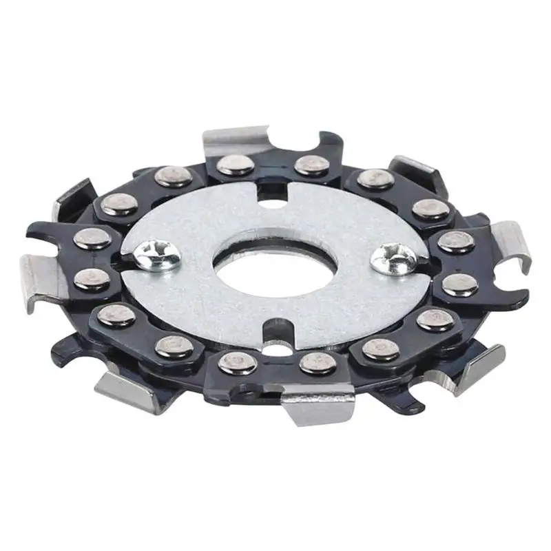 

Miniature Angle Grinding 25 Inch 8 Tooth Chain Plate Woodworking Chainsaw Disc Chain Saw Wood Slotted Small Saw Blade