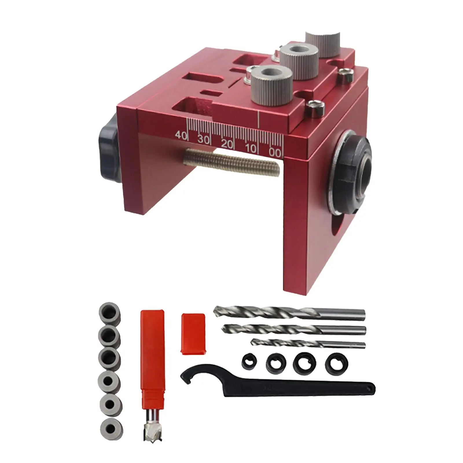 

3-In-1 Woodworking Hole Jig Kit Drilling Hole Drill for Woodwork